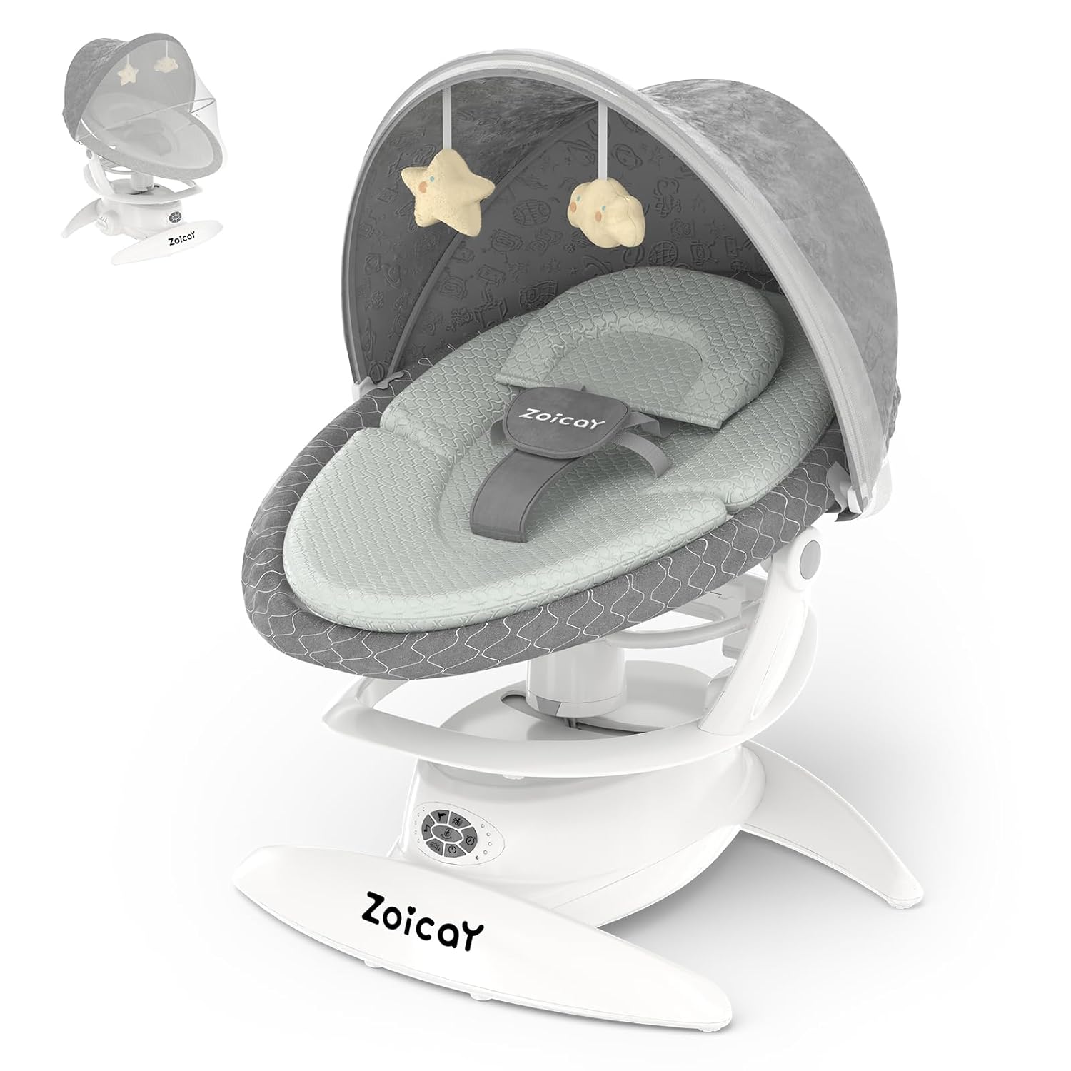 Zoicay 3-in-1 Electric Baby Swing
